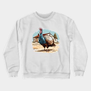 Farm Turkey Crewneck Sweatshirt